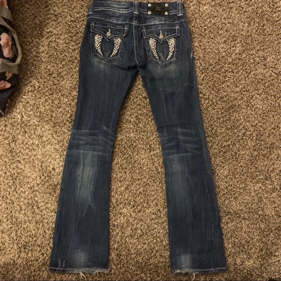 Angel wing Miss Me jeans - Picture 3 of 6